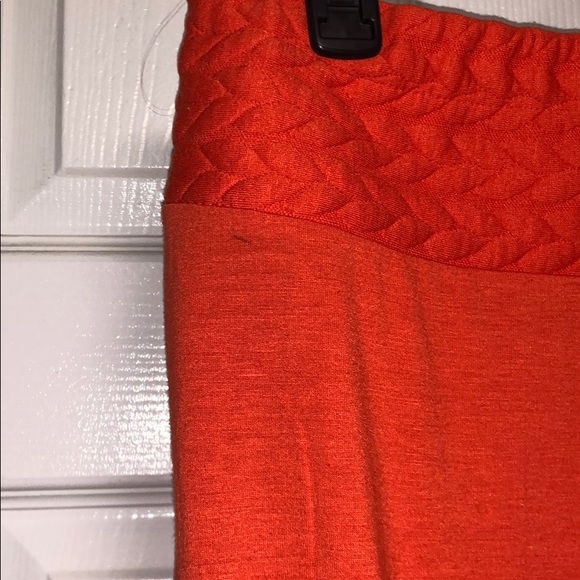 Women’s Bright Orange Maxi skirt Size M - Picture 3 of 6